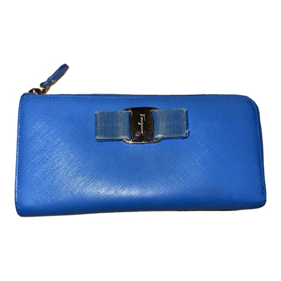 Salvatore Ferragamo Handbags - Salvatore Ferragamo Blue Women's Wallet